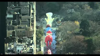 Macys Thanksgiving Day Parade 2015 - Aerial Production Clip 2