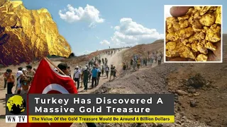 Gold Mountain Discovered In Turkey After The Euphrates River Dries Up