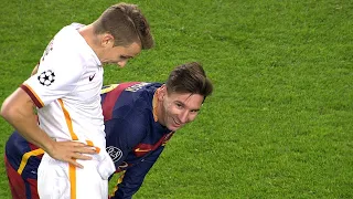 Lionel Messi vs AS Roma Home UCL 2015 16   English Commentary   HD 1080i