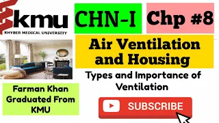 Air Ventilation and Housing | CHN-I Chp # 8 | Natural Ventilation and Mechanical Ventilation Farman.