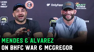 Eddie Alvarez and Chad Mendes talk Conor McGregor ringside advice: “He was playing both sides"