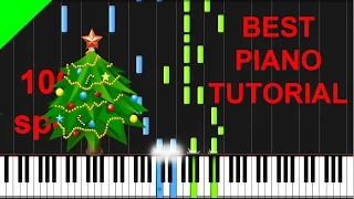 We Wish You A Merry Christmas (Advanced) Piano Tutorial + Free Sheets & Midi
