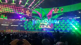 WrestleMania 34 LIVE FULL Undertaker Returning Entrance & John Cena Entrance