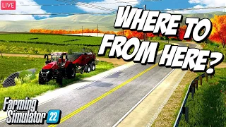 We Made 800 Bales Cleaning Up Our Abandon Farm Live | Farming Simulator 22