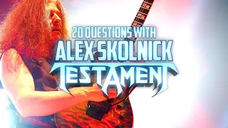 20 Questions With Alex Skolnick Of Testament pt.1