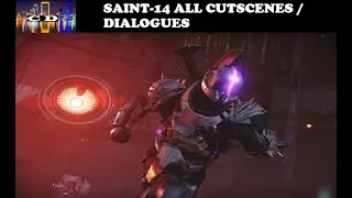 Saint-14 all cutscenes and dialogue in Corridors of Time Part 1 and 2 - D2