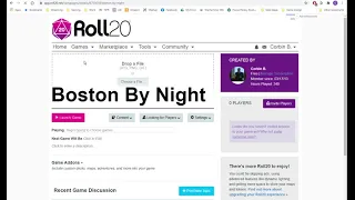 How To: Setup a Chronicles of Darkness game in Roll20