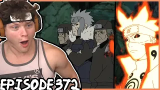 THE FOUR HOKAGE JOIN THE WAR! Naruto Shippuden REACTION: Episode 372