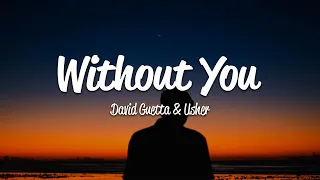 David Guetta - Without You (Lyrics) ft. Usher