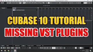 Cubase 10 Missing Plugins Tutorial [ How to Install VST Effects / Instruments ]