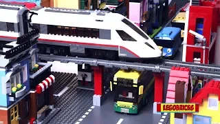 LEGO Bus Rescue Story with Train 60154 | ST028 | Brick film | LEGO stop motion | Legobricks