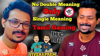 Tamil Gaming Double Meaning Thuglife| Tamil Gaming | Live Gaming | TG @tamilgaming#thug