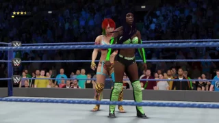 WWE 2K17 Naomi vs Asuka