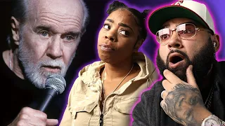 George Carlin WAS KICKING FACTSSSSS!!  - Saving the Planet - BLACK COUPLE REACTS