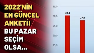 2022'NİN EN GÜNCEL ANKETİ! BU PAZAR SEÇİM OLSA...