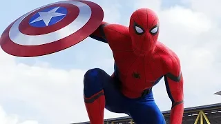 Spider-Man Entrance Scene | Captain America Civil War (2016)