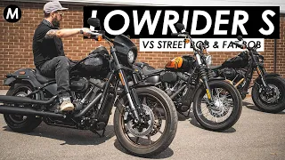 Harley-Davidson Lowrider S vs. Street Bob & Fat Bob: Which Softail Should You Buy?