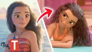 Disney Princesses In Wreck It Ralph 2 VS Original Movies