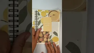 Yellow aesthetics ASMR journal with me journaling ideas