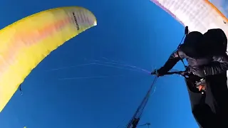 Big Paragliding Mid-air Collision, Pilot Plunged To The Ground | Paragliding Gone Wrong