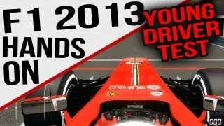 F1 2013 First Play - Young Driver Test