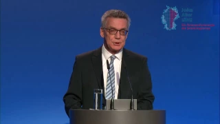 Demografiegipfel 2017 – Reden von Bundeskanzlerin Merkel und Bundesinnenminister de Maizière