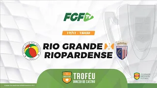 FGFTV - COPA FGF - Rio Grande x Riopardense - 17/11/2021