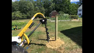 County Line 3 Point Post Hole Digger Assembly