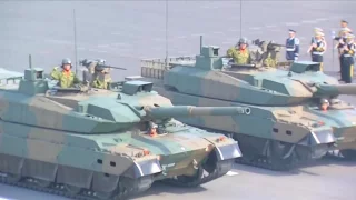 JGSDF - Japan Ground & Air Self Defense Forces Parade 2016 : Full Military Assets Segment [1080p]