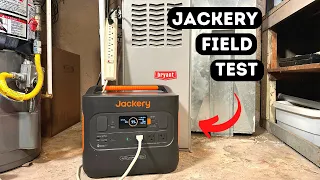 How Long Will The JACKERY EXPLORER 1500 PRO Power My Furnace? Lets Find Out