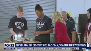 First Lady Jill Biden visits Tacoma, Seattle this weekend | FOX 13 Seattle