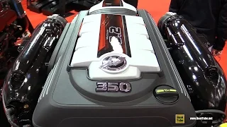 2016 Mercury Mercruiser 6.2L MPI V8 350hp Marine Engine - Walkaround - 2015 Salon Nautique de Paris