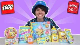 THE LEGO SPONGEBOB ULTIMATE UNBOXING FROM MINISO!