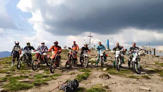 Говерла виїзд на мотоциклах восхождение на гору Hard Enduro Kolomyia Хард Ендуро Коломия  1.09.2019