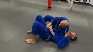 Lapel choke served with a side of pain