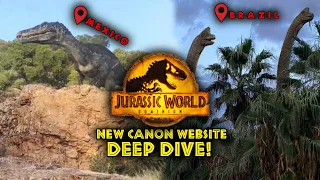 DINOSAUR FOOTAGE REVEALED IN NEW CANON WEBSITE FOR JURASSIC WORLD DOMINION!