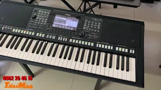 Bán đàn organ yamaha psr s775 đẹp như mới, nguyên bản 100% giá 19tr8 | Kèm trọn bộ phụ kiện sampler