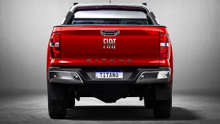 New 2024 Fiat Titano Mid-size Pickup Truck Off Road Drive