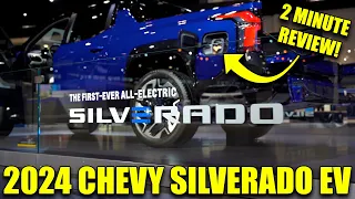 2023 Chicago Auto Show - 2024 Chevrolet Silverado EV Review!