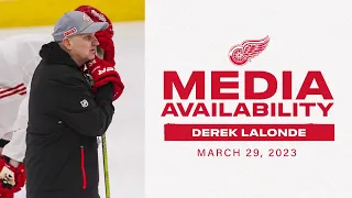 Derek Lalonde Practice Updates | March 29, 2023