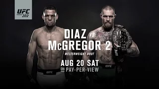 Конор МакГрегор vs Нейт Диаз 2 UFC 202