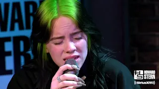 When The Party is Over - Billie Eilish & Finneas (Live) The Howard Stern - September 30, 30, 2019