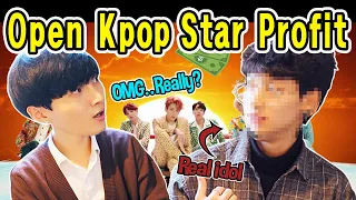 How much money do K-pop Stars earn? Open profit!