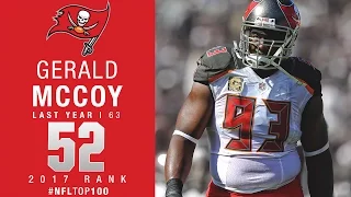 #52: Gerald McCoy (DT, Buccaneers) | Top 100 Players of 2017 | NFL