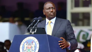 LIVE!! President RUTO at the Nairobi Securities Exchange Market Place!!