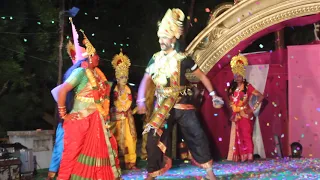 Navadurga Dance choreography by Narsingh Rao Dance master #navadurga #performance #momof3 #dance