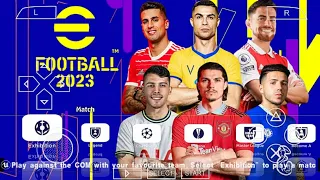 efootball PES 2023 PPSSPP Ps5 Camera