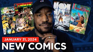 NEW COMIC BOOK DAY 1/31/24 | MOON MAN #1, LILO & STITCH #1, DC POWER 2024 #1,  MARVEL VOICES LEGENDS