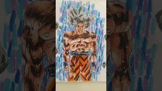 Como dibujaba antes VS ahora Goku ultra instinto parte 6 #dibujazos