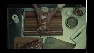 Hannibal Roasts a leg in Clay.